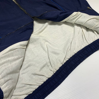 【現状渡し品】【メンズ】 UMBRO アンブロ 90's FULL ZIP JACKET 90年代 フルジップ ジャケット ライトアウター 144-260927-ko-13-teih サイズ：XL カラー：ネイビー系 万代Net店