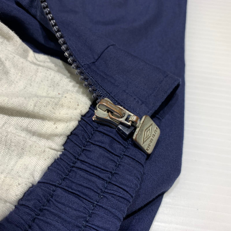 【現状渡し品】【メンズ】 UMBRO アンブロ 90's FULL ZIP JACKET 90年代 フルジップ ジャケット ライトアウター 144-260927-ko-13-teih サイズ：XL カラー：ネイビー系 万代Net店
