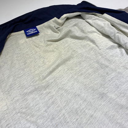 【現状渡し品】【メンズ】 UMBRO アンブロ 90's FULL ZIP JACKET 90年代 フルジップ ジャケット ライトアウター 144-260927-ko-13-teih サイズ：XL カラー：ネイビー系 万代Net店
