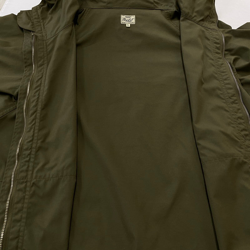 【中古品】【メンズ】 gold ゴールド COTTON/NYLON WEATHER ECWCS GL15248 コットン ナイロン ウェザー エクワックス アウター 145-260928-ss-08-teih サイズ：XL カラー：カーキ 万代Net店