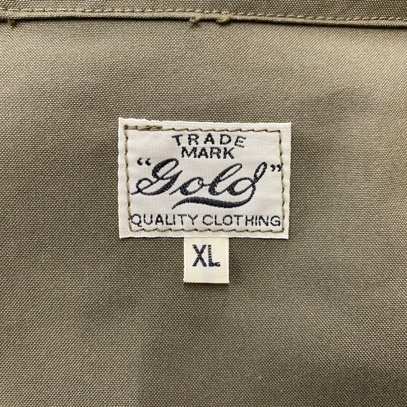 【中古品】【メンズ】 gold ゴールド COTTON/NYLON WEATHER ECWCS GL15248 コットン ナイロン ウェザー エクワックス アウター 145-260928-ss-08-teih サイズ：XL カラー：カーキ 万代Net店