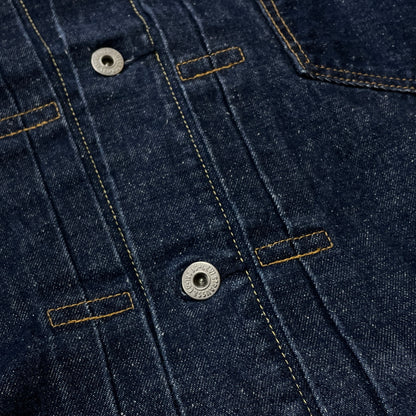 【中古品】【メンズ】 LEVI’Ｓ リーバイス A3174-0002 PREMIUM TYPE I TRUCKER プレミアム タイプ トラッカー アウター 145-260923-sa-02-teih サイズ：L カラー：インディゴ 万代Net店