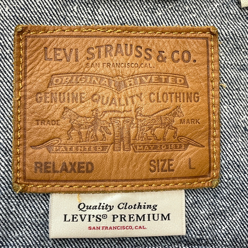 【中古品】【メンズ】 LEVI’Ｓ リーバイス A3174-0002 PREMIUM TYPE I TRUCKER プレミアム タイプ トラッカー アウター 145-260923-sa-02-teih サイズ：L カラー：インディゴ 万代Net店