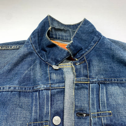 【現状渡し品】【メンズ】 LEVI'S VINTAGE CLOTHING リーバイスビンテージクロージング 506XX 1ST DENIM JACKET 70506XX ファーストタイプ デニムジャケット ライトアウター Gジャン 145-260927-ko-23-teih サイズ：40 カラー：インディゴ 万代Net店
