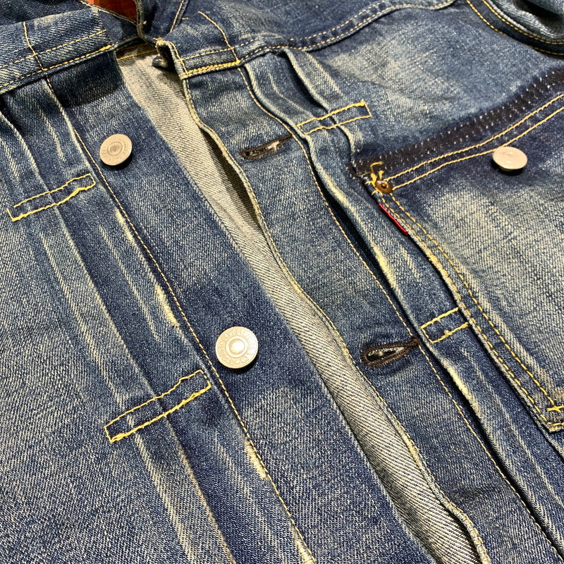 【現状渡し品】【メンズ】 LEVI'S VINTAGE CLOTHING リーバイスビンテージクロージング 506XX 1ST DENIM JACKET 70506XX ファーストタイプ デニムジャケット ライトアウター Gジャン 145-260927-ko-23-teih サイズ：40 カラー：インディゴ 万代Net店