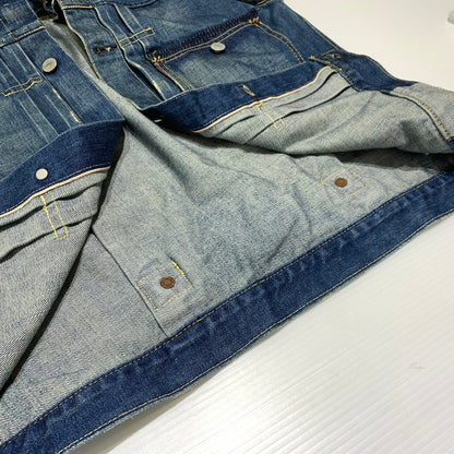【現状渡し品】【メンズ】 LEVI'S VINTAGE CLOTHING リーバイスビンテージクロージング 506XX 1ST DENIM JACKET 70506XX ファーストタイプ デニムジャケット ライトアウター Gジャン 145-260927-ko-23-teih サイズ：40 カラー：インディゴ 万代Net店