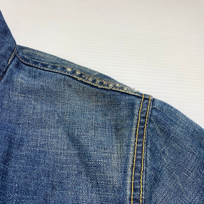【現状渡し品】【メンズ】 LEVI'S VINTAGE CLOTHING リーバイスビンテージクロージング 506XX 1ST DENIM JACKET 70506XX ファーストタイプ デニムジャケット ライトアウター Gジャン 145-260927-ko-23-teih サイズ：40 カラー：インディゴ 万代Net店