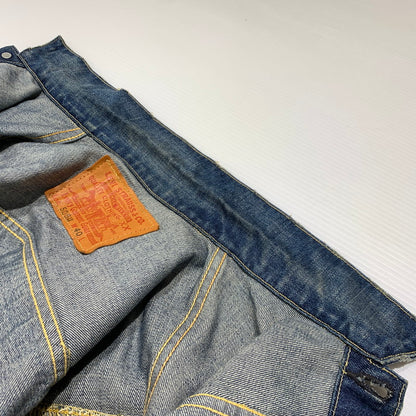 【現状渡し品】【メンズ】 LEVI'S VINTAGE CLOTHING リーバイスビンテージクロージング 506XX 1ST DENIM JACKET 70506XX ファーストタイプ デニムジャケット ライトアウター Gジャン 145-260927-ko-23-teih サイズ：40 カラー：インディゴ 万代Net店