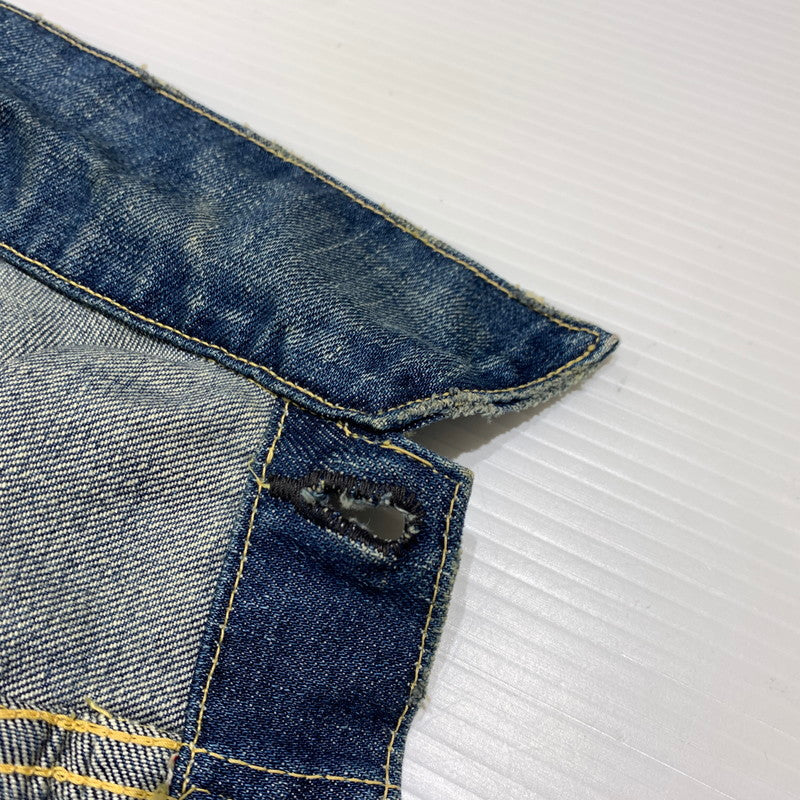 【現状渡し品】【メンズ】 LEVI'S VINTAGE CLOTHING リーバイスビンテージクロージング 506XX 1ST DENIM JACKET 70506XX ファーストタイプ デニムジャケット ライトアウター Gジャン 145-260927-ko-23-teih サイズ：40 カラー：インディゴ 万代Net店