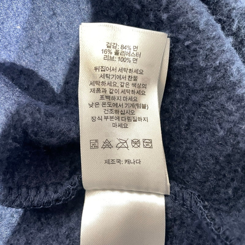 【中古品】【メンズ】 Supreme シュプリーム 26SS DEVIL S LOGO ZIP UP HOODED SWEATSHIRT STRIPE デビル Sロゴ ジップアップフーデッド スウェット ストライプ アウター 149-260925-ss-03-teih サイズ：XL カラー：ネイビー 万代Net店
