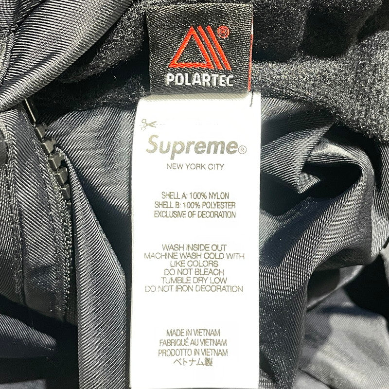 【中古品】【メンズ】 Supreme シュプリーム 25AW POLARTEC REVERSIBLE TRACK JACKET ポーラテック リバーシブル トラックジャケット アウター 149-260925-ss-10-teih サイズ：XL カラー：ブラック 万代Net店