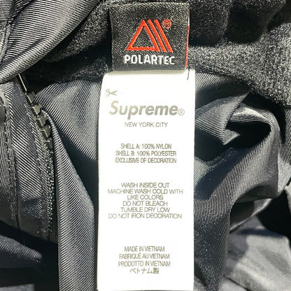 【中古品】【メンズ】 Supreme シュプリーム 25AW POLARTEC REVERSIBLE TRACK JACKET ポーラテック リバーシブル トラックジャケット アウター 149-260925-ss-10-teih サイズ：XL カラー：ブラック 万代Net店