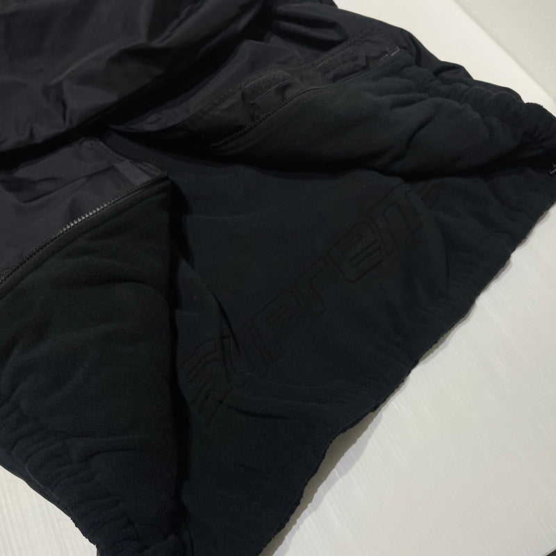 【中古品】【メンズ】 Supreme シュプリーム 25AW POLARTEC REVERSIBLE TRACK JACKET ポーラテック リバーシブル トラックジャケット アウター 149-260925-ss-10-teih サイズ：XL カラー：ブラック 万代Net店