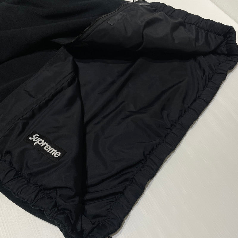 【中古品】【メンズ】 Supreme シュプリーム 25AW POLARTEC REVERSIBLE TRACK JACKET ポーラテック リバーシブル トラックジャケット アウター 149-260925-ss-10-teih サイズ：XL カラー：ブラック 万代Net店