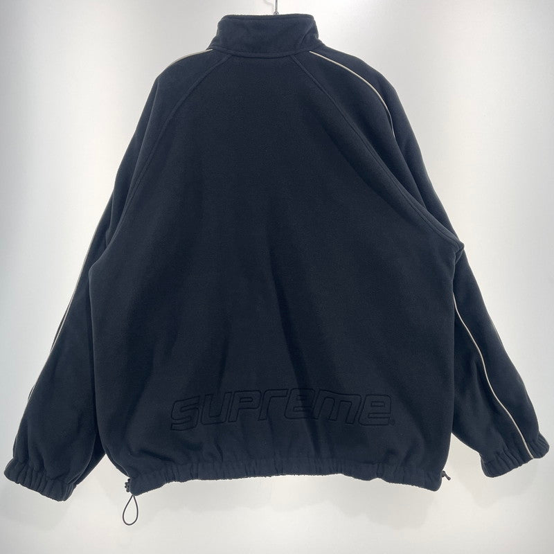 【中古品】【メンズ】 Supreme シュプリーム 25AW POLARTEC REVERSIBLE TRACK JACKET ポーラテック リバーシブル トラックジャケット アウター 149-260925-ss-10-teih サイズ：XL カラー：ブラック 万代Net店