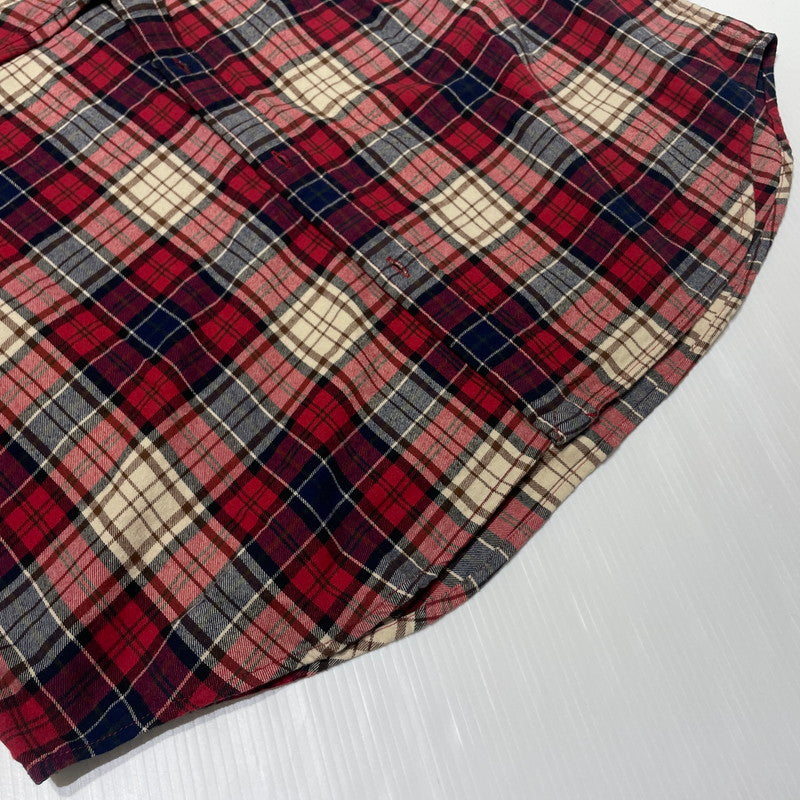 【中古品】【メンズ】 Supreme シュプリーム 26AW APPLIQUE HOODED FLANNEL SHIRT RED アップリケ フーデッド フランネルシャツ レッド トップス 149-260925-ss-05-teih サイズ：XL カラー：レッド 万代Net店