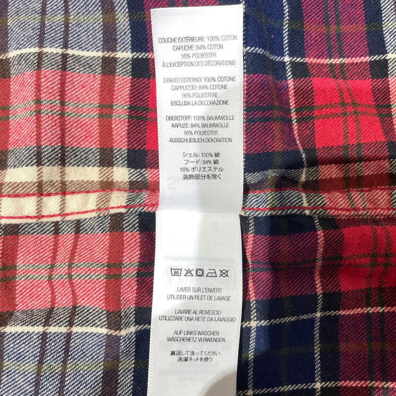 【中古品】【メンズ】 Supreme シュプリーム 26AW APPLIQUE HOODED FLANNEL SHIRT RED アップリケ フーデッド フランネルシャツ レッド トップス 149-260925-ss-05-teih サイズ：XL カラー：レッド 万代Net店