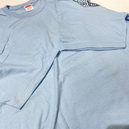 【中古品】【メンズ】 Supreme シュプリーム 26SS SUPPER S/S TEE サパー ショートスリーブTシャツ 半袖トップス 149-260925-ss-02-teih サイズ：XL カラー：パウダーブルー 万代Net店
