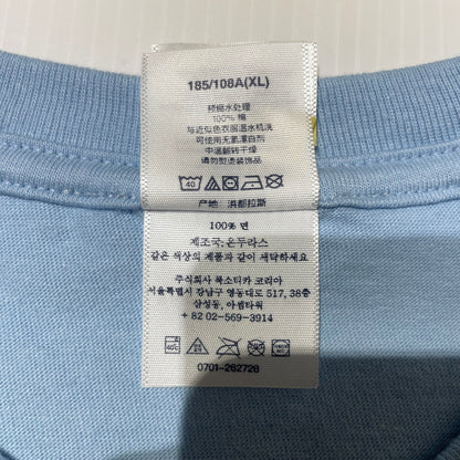 【中古品】【メンズ】 Supreme シュプリーム 26SS SUPPER S/S TEE サパー ショートスリーブTシャツ 半袖トップス 149-260925-ss-02-teih サイズ：XL カラー：パウダーブルー 万代Net店