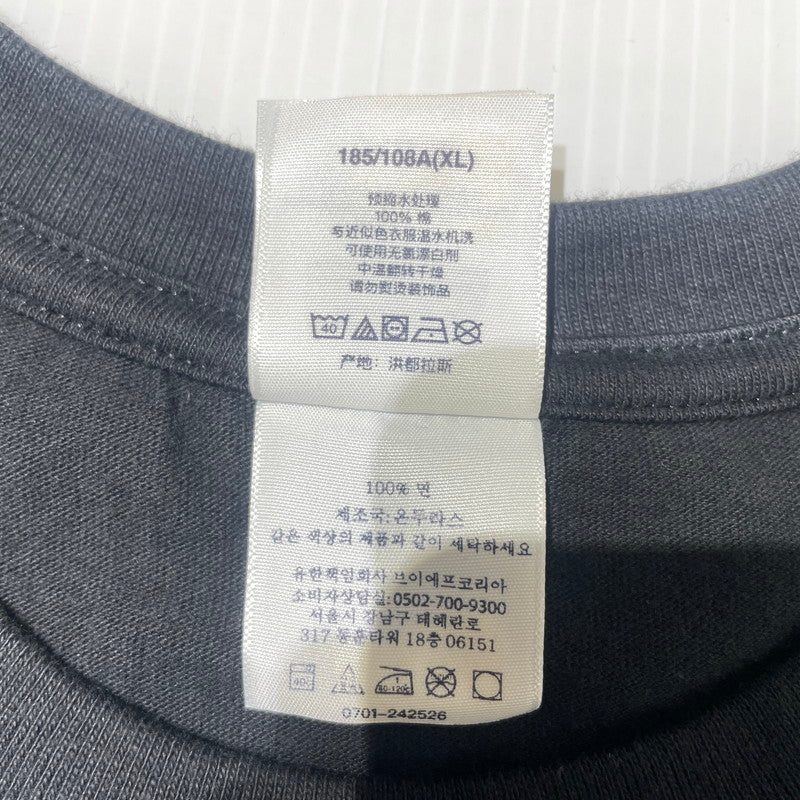 【中古品】【メンズ】 Supreme シュプリーム × LARRY CLARK ラリークラーク 別注コラボ 26AW GUN S/S TEE ガン ショートスリーブTシャツ 半袖トップス 149-260925-ss-01-teih サイズ：XL カラー：ブラック 万代Net店