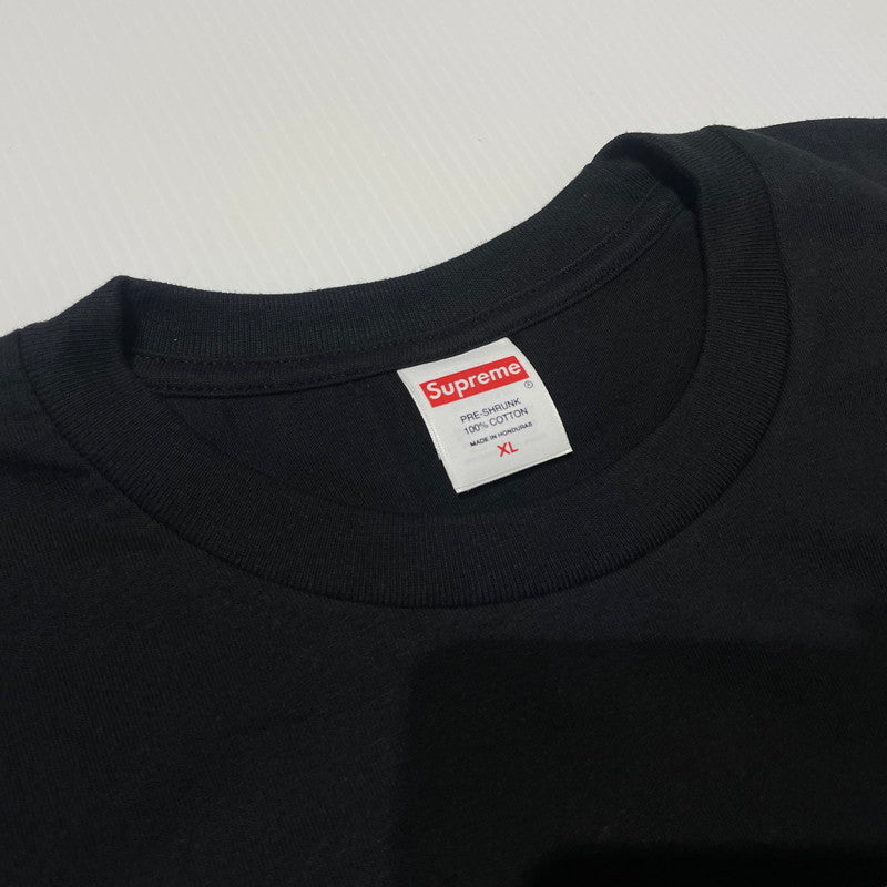 【中古品】【メンズ】 Supreme シュプリーム × LARRY CLARK ラリークラーク 別注コラボ 26AW GUN S/S TEE ガン ショートスリーブTシャツ 半袖トップス 149-260925-ss-01-teih サイズ：XL カラー：ブラック 万代Net店