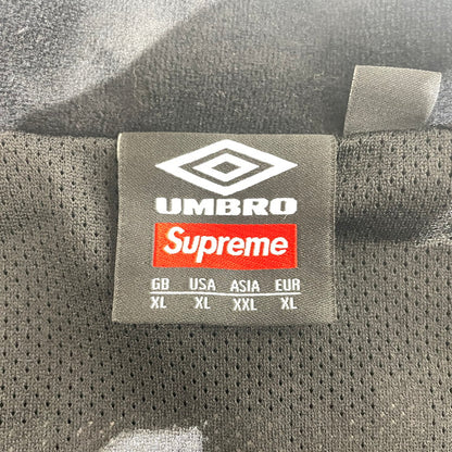 【中古品】【メンズ】 Supreme シュプリーム × UMBRO アンブロ 別注コラボ 26AW VELOUR TRACK JACKET ベロア トラックジャケット アウター 149-260925-ss-07-teih サイズ：XL カラー：ブラック 万代Net店