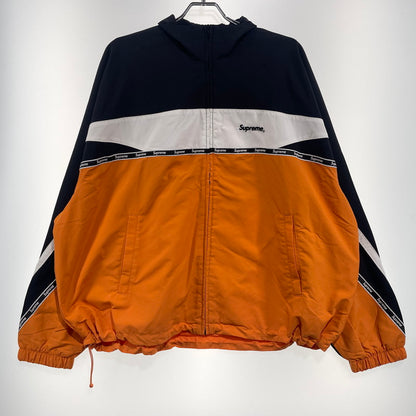 【中古品】【メンズ】 Supreme シュプリーム 26SS LOGO TAPING TRACK JACKET ロゴ テーピング トラックジャケット アウター 149-260925-ss-08-teih サイズ：XL カラー：オレンジ 万代Net店