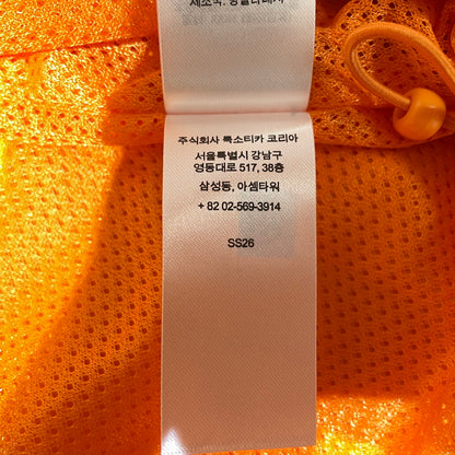 【中古品】【メンズ】 Supreme シュプリーム 26SS LOGO TAPING TRACK JACKET ロゴ テーピング トラックジャケット アウター 149-260925-ss-08-teih サイズ：XL カラー：オレンジ 万代Net店