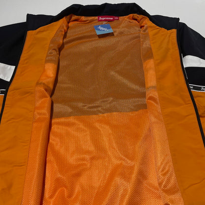 【中古品】【メンズ】 Supreme シュプリーム 26SS LOGO TAPING TRACK JACKET ロゴ テーピング トラックジャケット アウター 149-260925-ss-08-teih サイズ：XL カラー：オレンジ 万代Net店