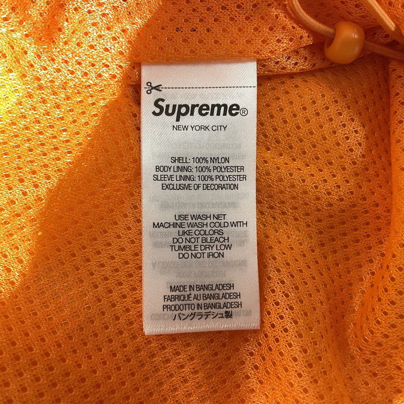 【中古品】【メンズ】 Supreme シュプリーム 26SS LOGO TAPING TRACK JACKET ロゴ テーピング トラックジャケット アウター 149-260925-ss-08-teih サイズ：XL カラー：オレンジ 万代Net店