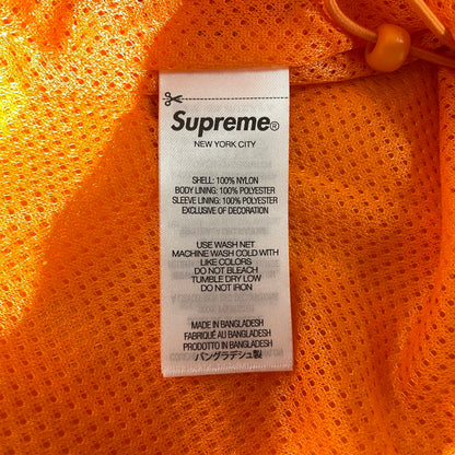 【中古品】【メンズ】 Supreme シュプリーム 26SS LOGO TAPING TRACK JACKET ロゴ テーピング トラックジャケット アウター 149-260925-ss-08-teih サイズ：XL カラー：オレンジ 万代Net店