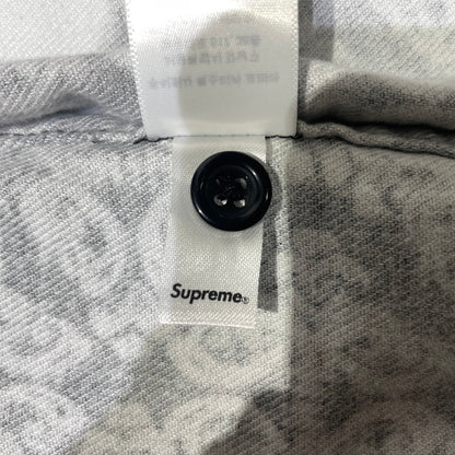 【中古品】【メンズ】 Supreme シュプリーム 26AW DEVOTION FlANNEL ZIP UP SHIRT BLACK ディヴォーション フランネルジップアップシャツ ブラック トップス 149-260925-ss-06-teih サイズ：XL カラー：柄 万代Net店