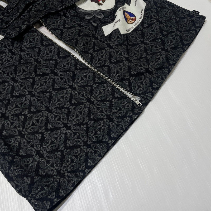 【中古品】【メンズ】 Supreme シュプリーム 26AW DEVOTION FlANNEL ZIP UP SHIRT BLACK ディヴォーション フランネルジップアップシャツ ブラック トップス 149-260925-ss-06-teih サイズ：XL カラー：柄 万代Net店