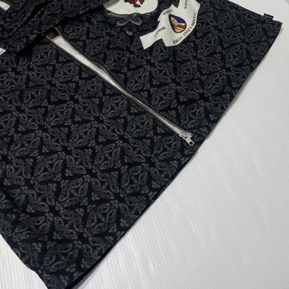 【中古品】【メンズ】 Supreme シュプリーム 26AW DEVOTION FlANNEL ZIP UP SHIRT BLACK ディヴォーション フランネルジップアップシャツ ブラック トップス 149-260925-ss-06-teih サイズ：XL カラー：柄 万代Net店
