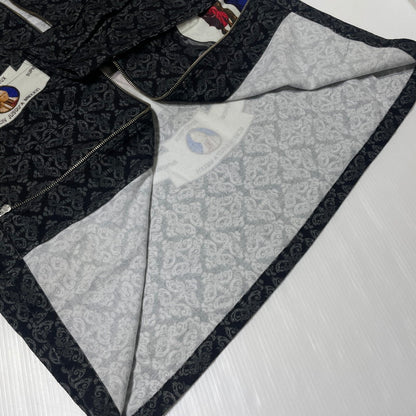 【中古品】【メンズ】 Supreme シュプリーム 26AW DEVOTION FlANNEL ZIP UP SHIRT BLACK ディヴォーション フランネルジップアップシャツ ブラック トップス 149-260925-ss-06-teih サイズ：XL カラー：柄 万代Net店