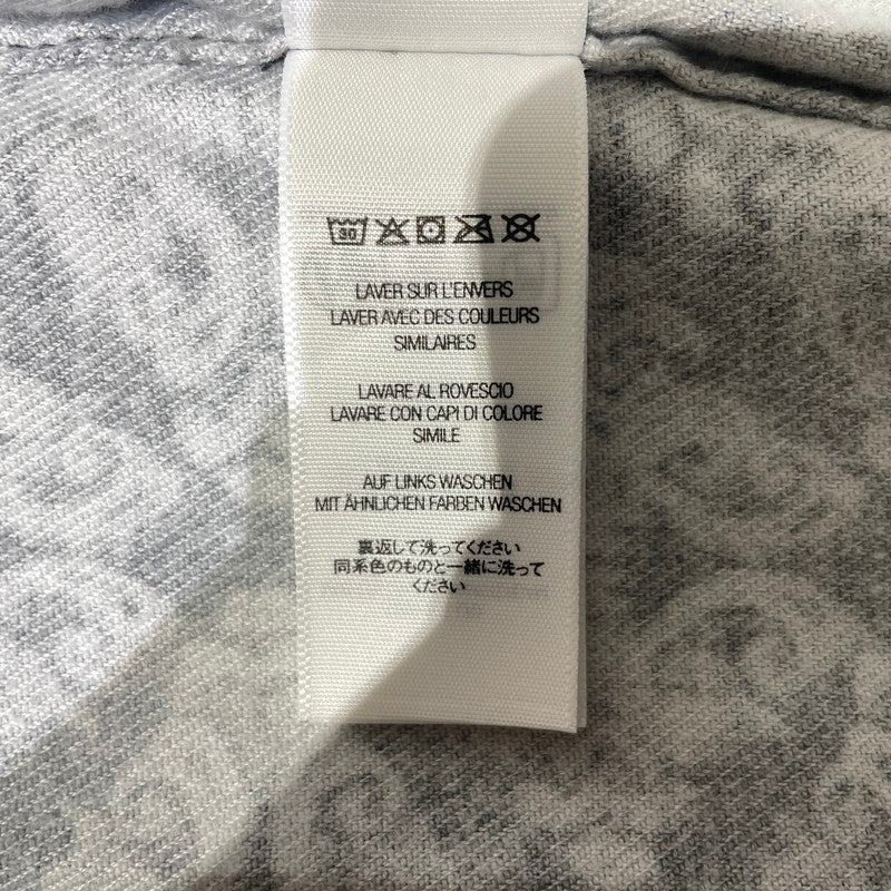 【中古品】【メンズ】 Supreme シュプリーム 26AW DEVOTION FlANNEL ZIP UP SHIRT BLACK ディヴォーション フランネルジップアップシャツ ブラック トップス 149-260925-ss-06-teih サイズ：XL カラー：柄 万代Net店