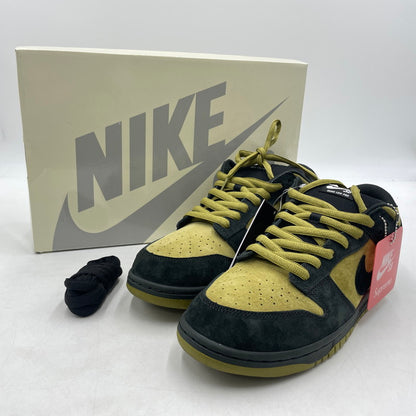 【中古品】【メンズ】 NIKE SB ナイキエスビー × SUPREME シュプリーム 別注コラボ DUNK LOW CAMPER GREEN HQ8487-300 ダンクロー キャンパーグリーン スニーカー 靴 シューズ 160-260926-yo-14-teih サイズ：28cm カラー：グリーン 万代Net店