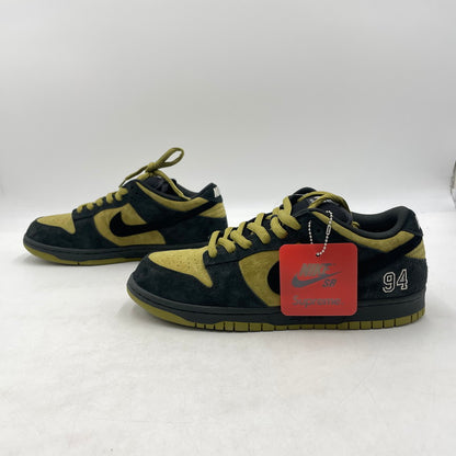 【中古品】【メンズ】 NIKE SB ナイキエスビー × SUPREME シュプリーム 別注コラボ DUNK LOW CAMPER GREEN HQ8487-300 ダンクロー キャンパーグリーン スニーカー 靴 シューズ 160-260926-yo-14-teih サイズ：28cm カラー：グリーン 万代Net店