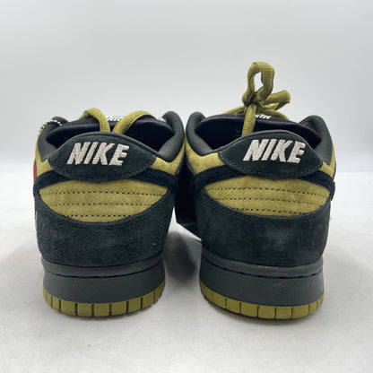 【中古品】【メンズ】 NIKE SB ナイキエスビー × SUPREME シュプリーム 別注コラボ DUNK LOW CAMPER GREEN HQ8487-300 ダンクロー キャンパーグリーン スニーカー 靴 シューズ 160-260926-yo-14-teih サイズ：28cm カラー：グリーン 万代Net店