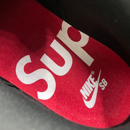 【中古品】【メンズ】 NIKE SB ナイキエスビー × SUPREME シュプリーム 別注コラボ DUNK LOW CAMPER GREEN HQ8487-300 ダンクロー キャンパーグリーン スニーカー 靴 シューズ 160-260926-yo-14-teih サイズ：28cm カラー：グリーン 万代Net店