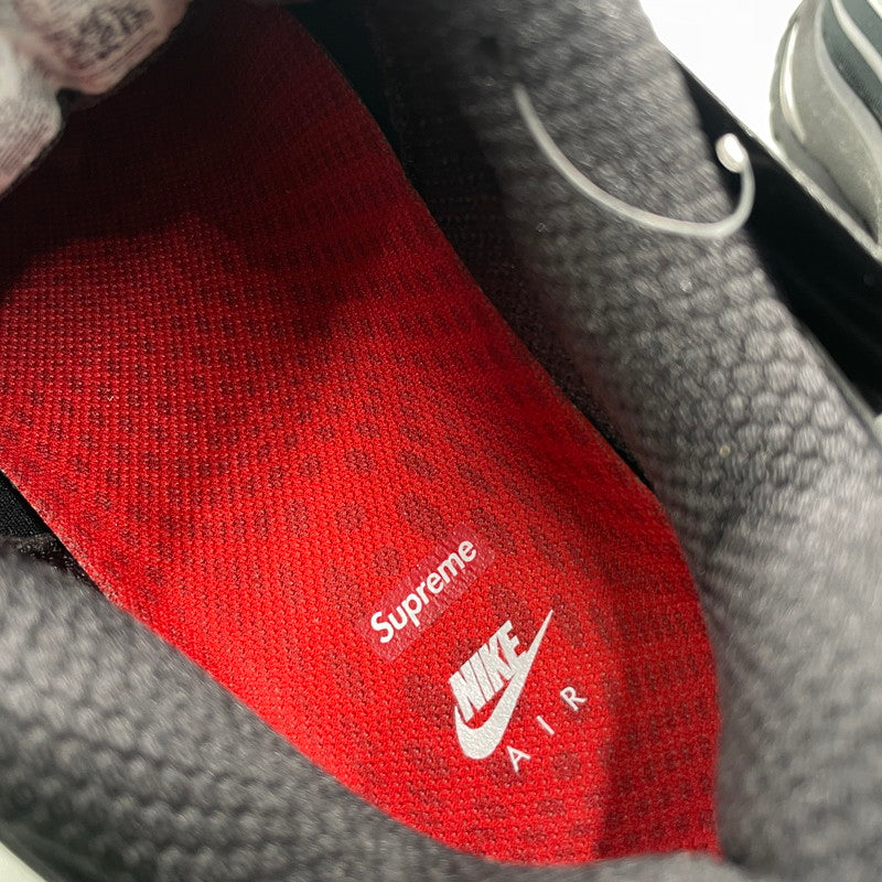 【中古品】【メンズ】 NIKE ナイキ × SUPREME シュプリーム 別注コラボ AIR MAX 2001 AIR ECSTASY "BLACK" エアマックス 2001 エア エクスタシー スニーカー 靴 シューズ 160-260926-yo-06-teih サイズ：27.5cm カラー：ブラック 万代Net店