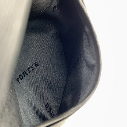 【中古品】【メンズ】 PORTER ポーター CARD CASE 052-02207-10 カードケース 二つ折り アクセサリー 208-260926-ko-15-teih カラー：ブラック 万代Net店