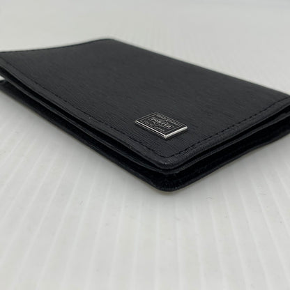 【中古品】【メンズ】 PORTER ポーター CARD CASE 052-02207-10 カードケース 二つ折り アクセサリー 208-260926-ko-15-teih カラー：ブラック 万代Net店