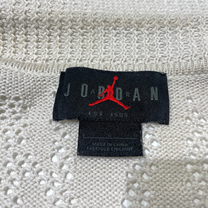 【中古品】【メンズ】 NIKE JORDAN ナイキ エアジョーダン × A MA MANIERE ア・マ・マニエール 別注コラボ SHOOTING SHIRTS HF0534-030 シューティング シャツ 半袖 トップス 148-260925-yo-07-teih サイズ：L カラー：オフホワイト 万代Net店