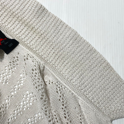 【中古品】【メンズ】 NIKE JORDAN ナイキ エアジョーダン × A MA MANIERE ア・マ・マニエール 別注コラボ SHOOTING SHIRTS HF0534-030 シューティング シャツ 半袖 トップス 148-260925-yo-07-teih サイズ：L カラー：オフホワイト 万代Net店