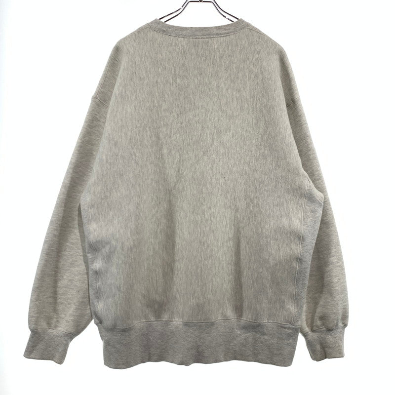 【現状渡し品】【メンズ】 FAT エフエーティー STATE SWEAT F32320-SW01-AB ステイト スウェット トップス トレーナー 142-260927-ko-07-teih サイズ：FAT カラー：グレー 万代Net店