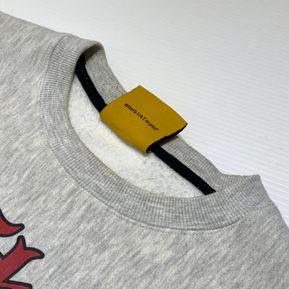 【現状渡し品】【メンズ】 FAT エフエーティー STATE SWEAT F32320-SW01-AB ステイト スウェット トップス トレーナー 142-260927-ko-07-teih サイズ：FAT カラー：グレー 万代Net店