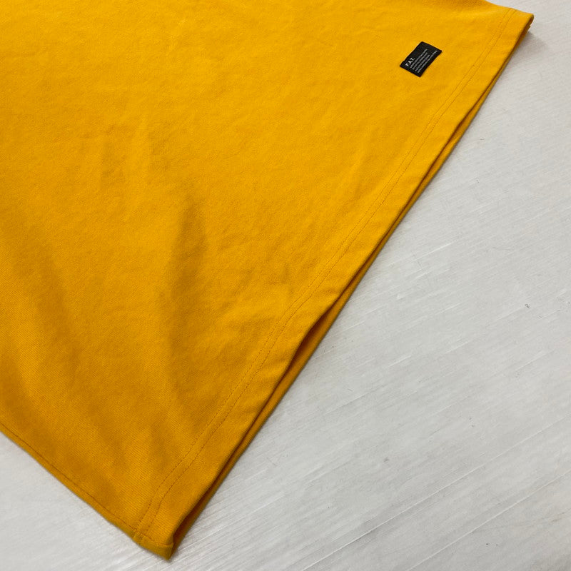 【中古品】【メンズ】 FAT エフエイティー SINGA S/S TEE F32610-09 シンガ ショートスリーブTシャツ 半袖トップス 142-261019-ss-01-teih サイズ：SKINNY カラー：イエロー 万代Net店