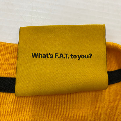 【中古品】【メンズ】 FAT エフエイティー SINGA S/S TEE F32610-09 シンガ ショートスリーブTシャツ 半袖トップス 142-261019-ss-01-teih サイズ：SKINNY カラー：イエロー 万代Net店