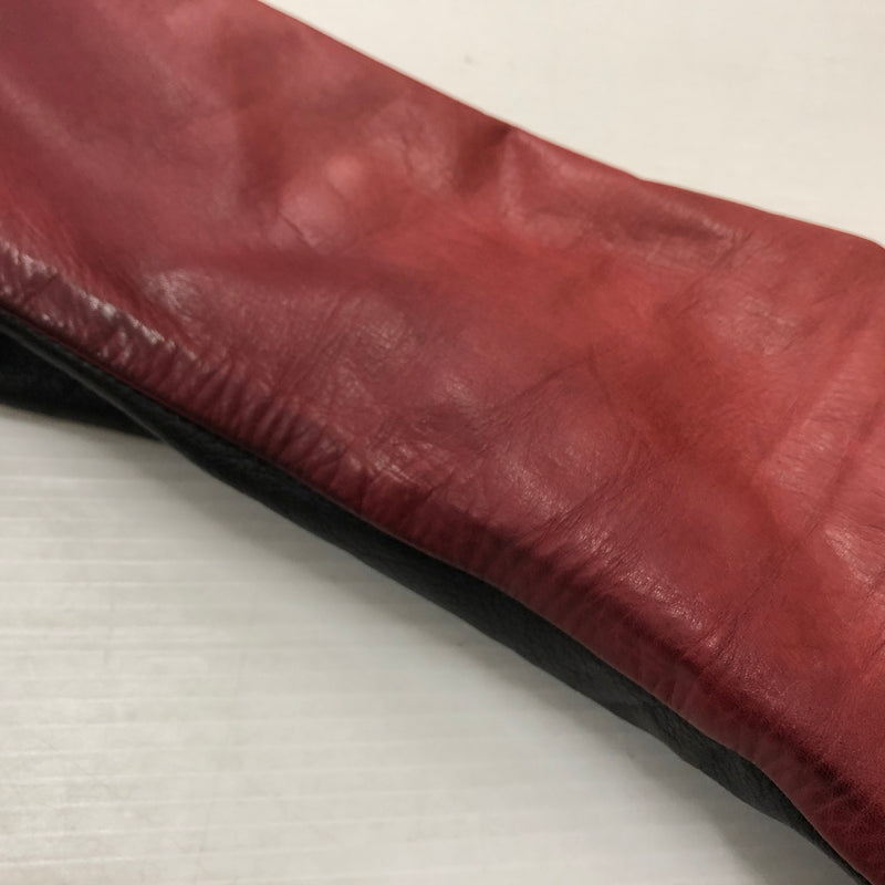 【現状渡し品】【メンズ】 RALEIGH ラリー COWLEATHER DOUBLE RIDER'S JACKET 牛革ダブル ライダース ジャケット アウター 145-260925-sa-06-teih サイズ：S カラー：レッド 万代Net店